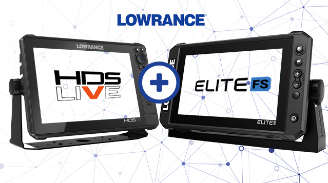 How to use a Lowrance device with multiple displays using GeoRow