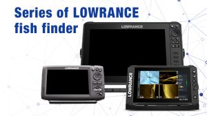 Series of Lowrance fish finder